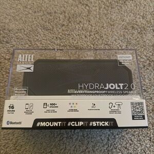 Altec Lansing HydraJolt 2.0 EVERYTHING (water/dust/shock) PROOF Wireless Speaker